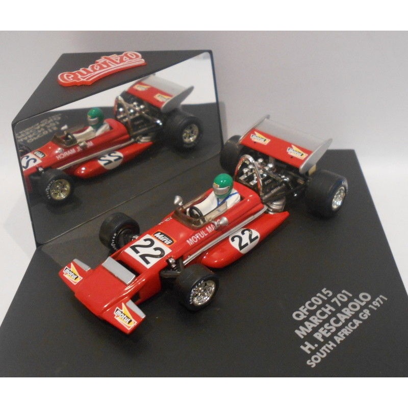 Quartzo 1/43 Scale - QFC015 701 H.PESCAROLO SOUTH AFRICA GP 1971