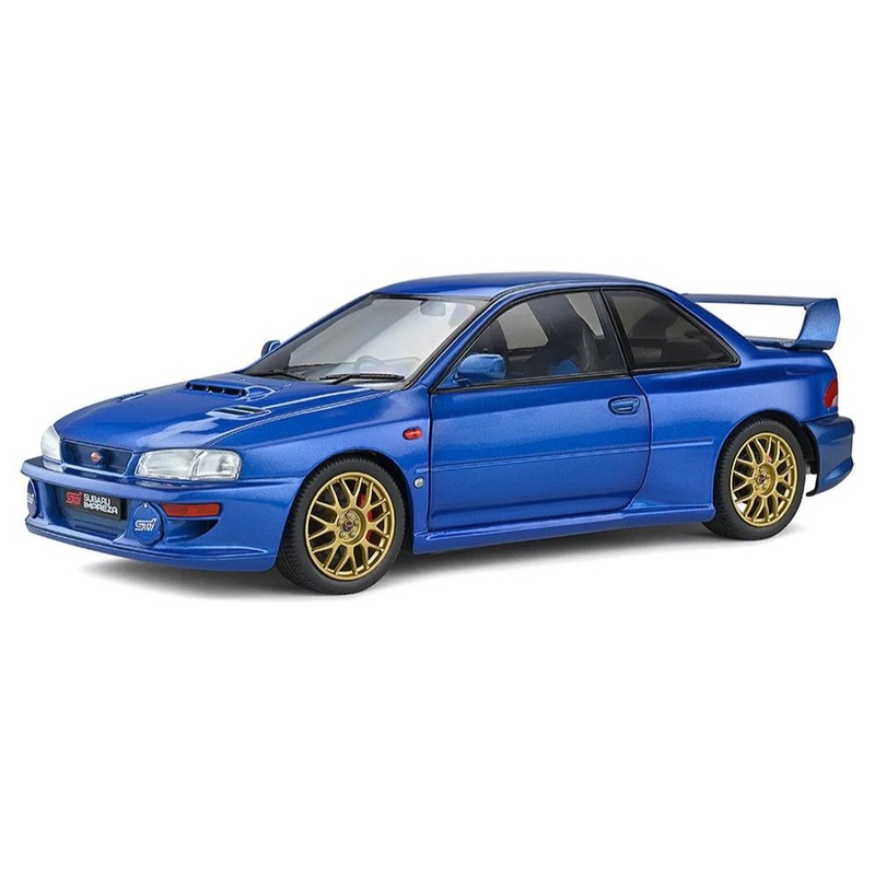 Solido 1998 Subaru Impreza 22B Blue 1:18