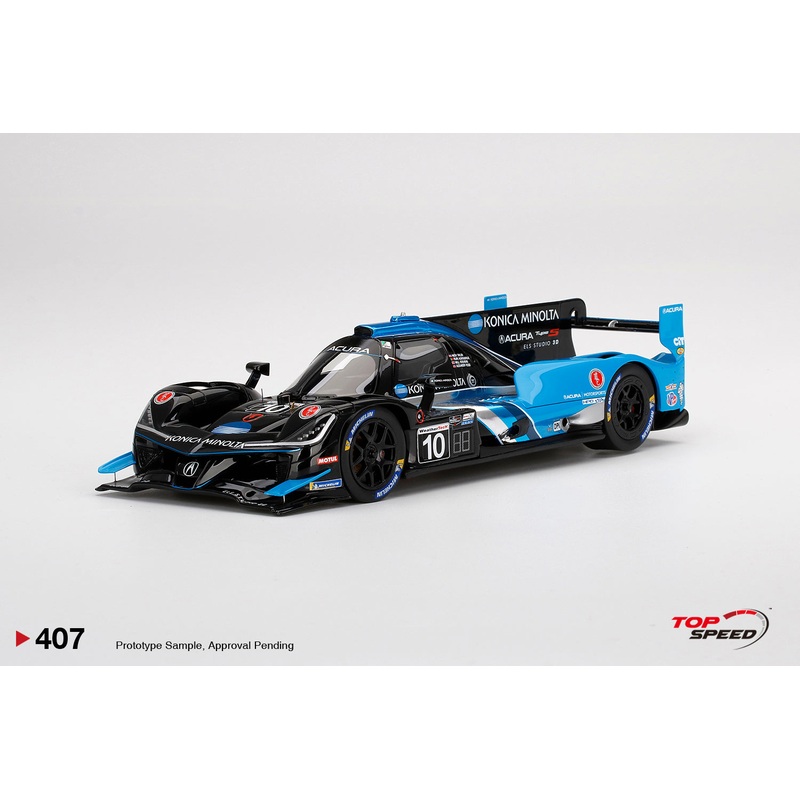 Topspeed 1:18 Acura ARX-05 DPi #10 No. 10 Konica Minolta Acura ARX-05 2022 IMSA Daytona 24 Hrs Pole Sitter