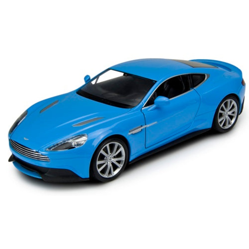 Welly Aston Martin Vanquish Blue