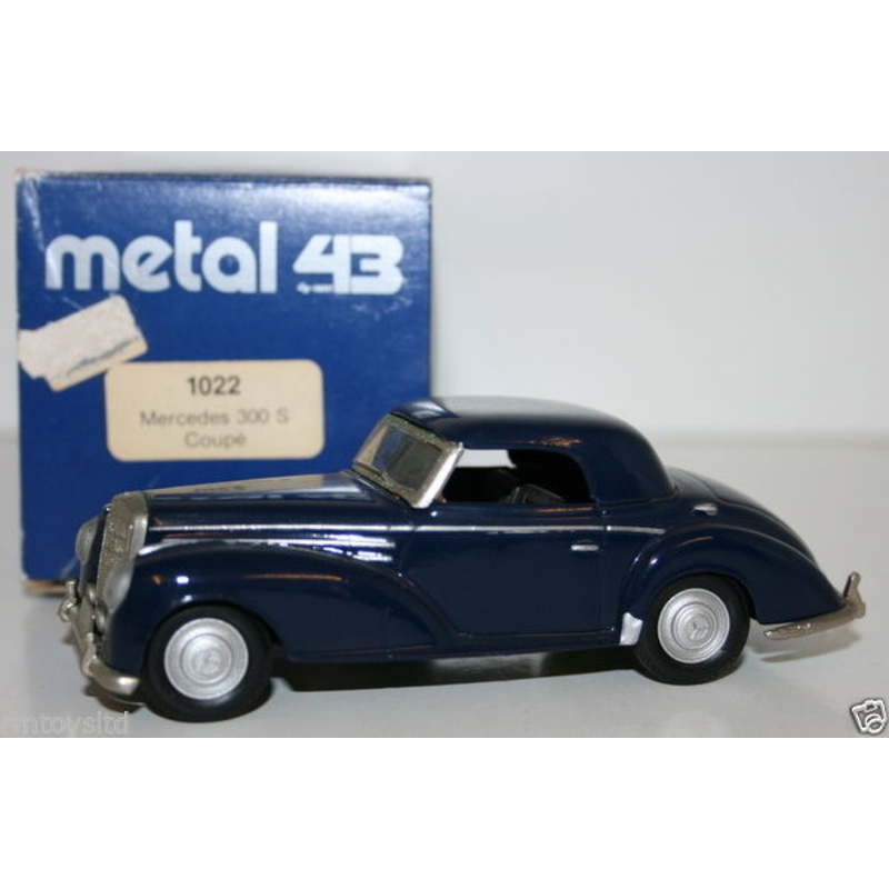 WESTERN MODELS 1/43 PROTOTYPE METAL 43 - 1022 - MERCEDES 30 S COUPE - BLUE