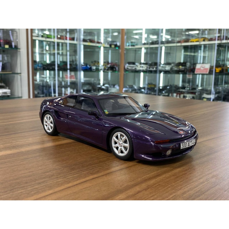 1/18 Resin OTTO VENTURI 300 ATLANTIQUE Purple Miniature Car