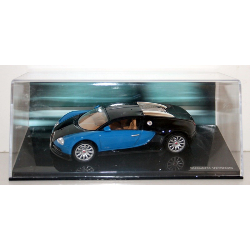 ALTAYA 1/43 - BUGATTI VEYRON - BLUE / BLACK