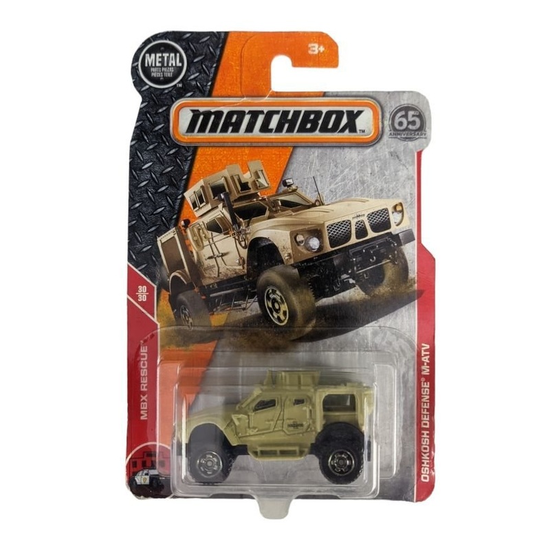 EXCLUSIVE Matchbox MBX Rescue Oshkosh defense m-atv