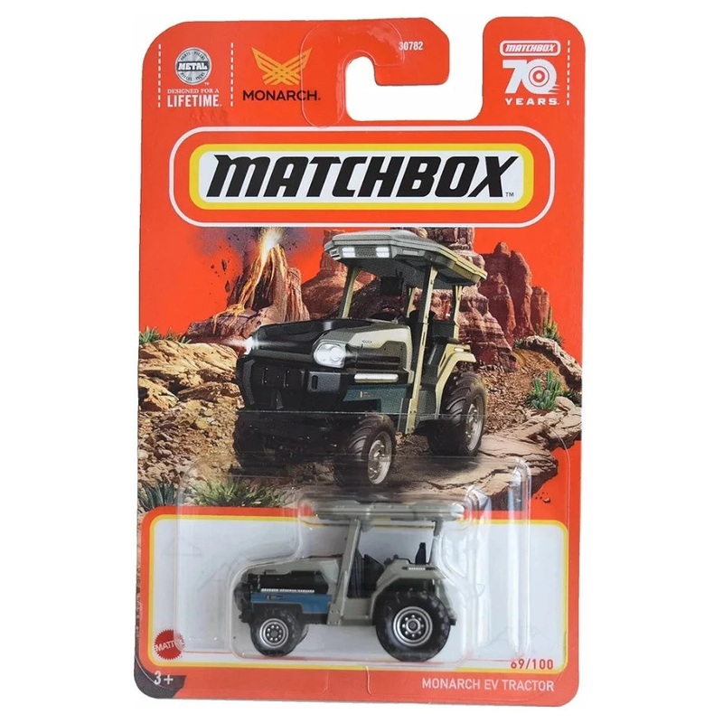 Matchbox Monarch EV Tractor mainline imported 1:64 scale