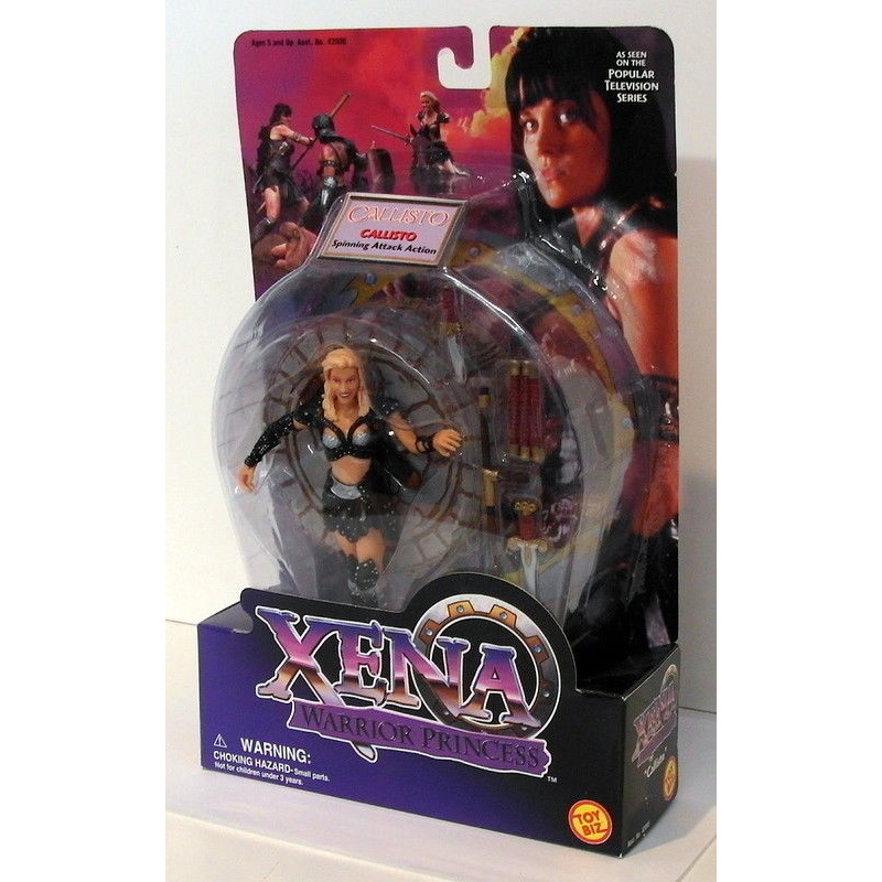 Playmates 6 Action Figure 42003 Xena Warrior Princess Callisto Spinning Attack