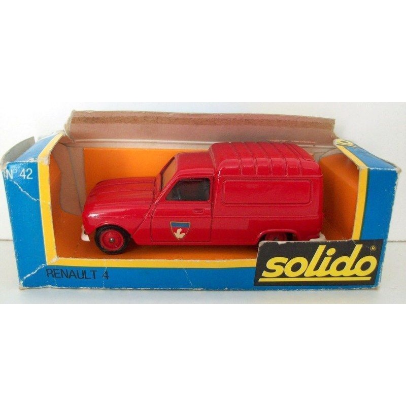 SOLIDO 1/43 - 42 RENAULT 4 FIRE DEPT #2