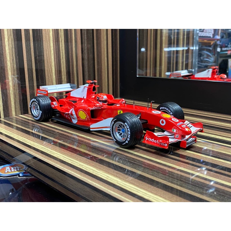 1/18 Diecast F2005 Michael Schumacher Formula 1 Red Model Car by Hot Wheels