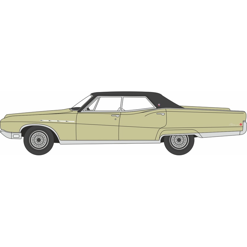 1968 Buick Electra 225 Ivory Gold Mist/Black 1:87