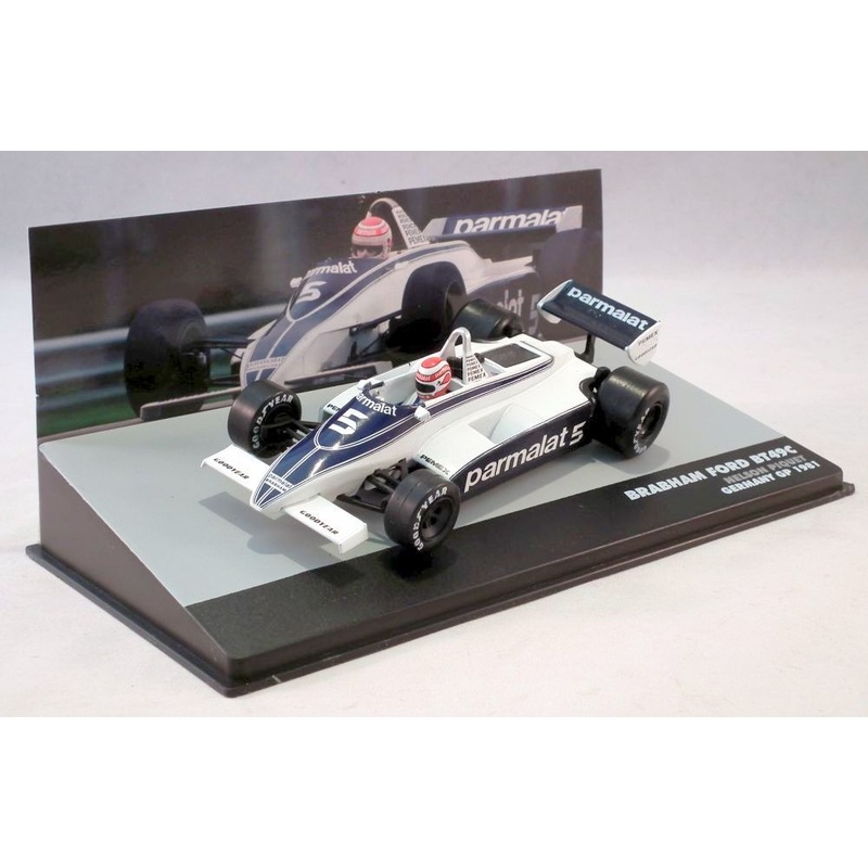 Atlas Editions 1/43 Scale 20219B - F1 Brabham Ford Germany GP 1981 Piquet