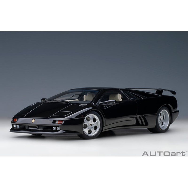 AUTOart 1995 Lamborghini Diablo SE30 Deep Black Metallic 1:18