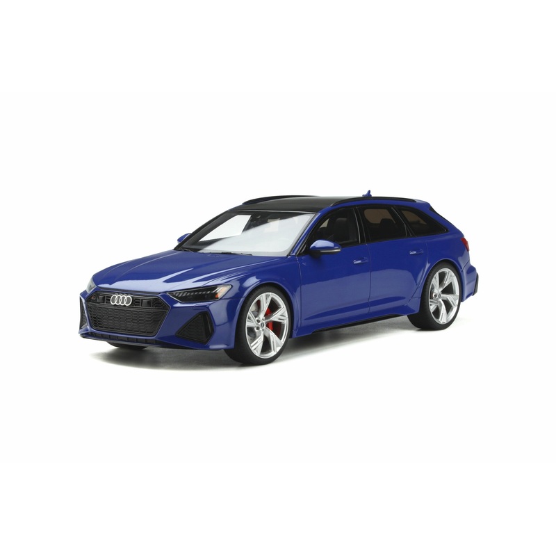 GT Spirit 2020 Audi RS6 Avant C8 Tribute Edition Nogaro Blue 1:18 Resin, LIMITED