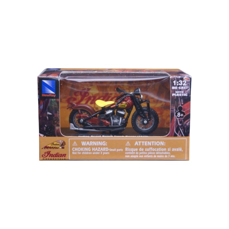 Indian Motorcycle Scout Board Track Racer (1940) 1:32 Scale (Blister Damaged)