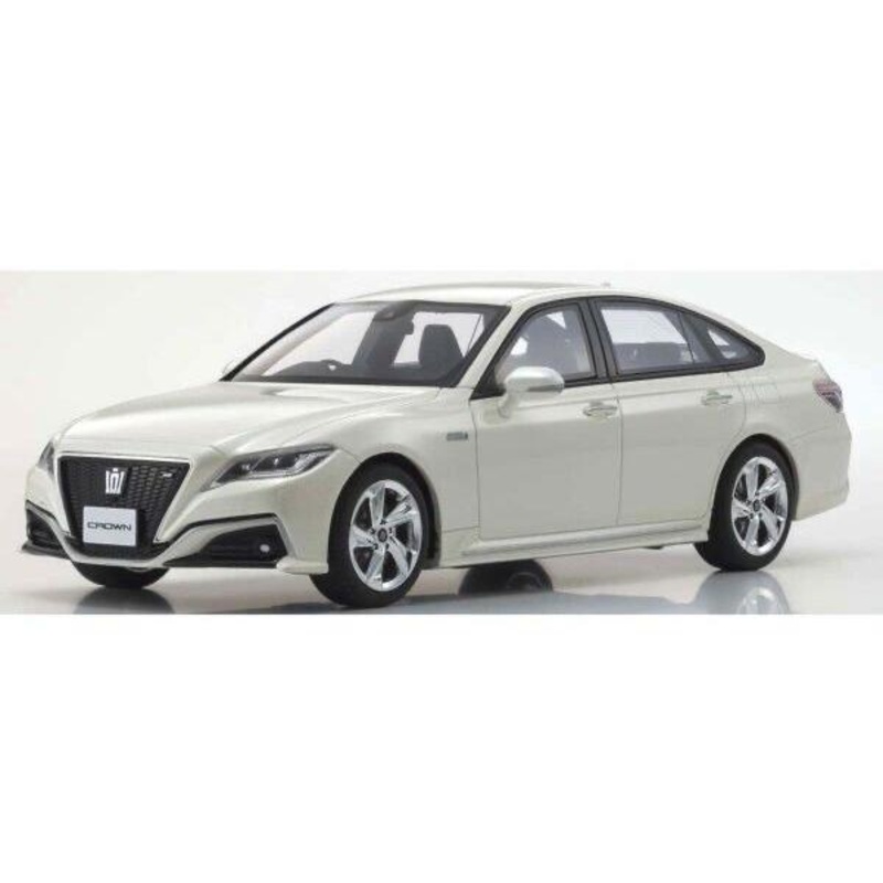 Kyosho Samurai 2012 Toyota Crown 3.5 RS Advance White 1:18 LIMITED, RESIN, SEALED
