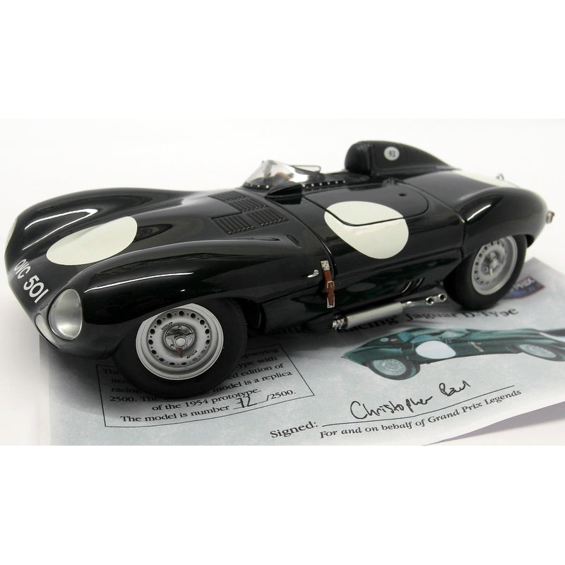 Autoart 1/18 Scale Diecast 73561 Jaguar D Type Short Nose Green Roundal Edition