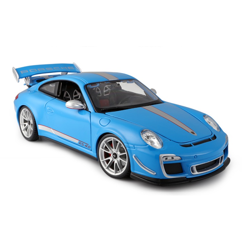 Bburago 2011 Porsche 911 997 GT3 RS 4.0 Blue  Plus Series 1:18