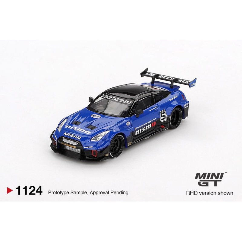 [ETA:  Feb 2026 ] Mini GT 1/64 LB-Silhouette WORKS GT NISSAN 35GT-RR Ver.2 Blue