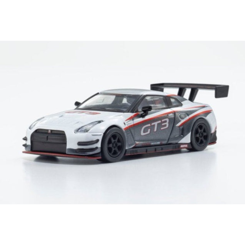 [ETA:  Oct 2025 ] Kyosho 1/64 NISSAN GT-R NISMO GT-3 (White / Presentation) with LED