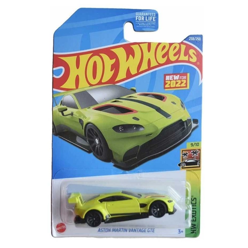 EXCLUSIVE Hotwheels Aston Martin Vantage GTE (Blister Damage)