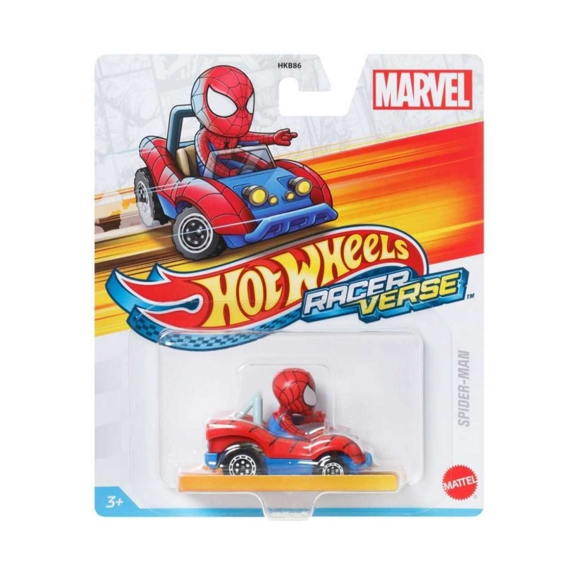 EXCLUSIVE Hotwheels Racer Verse Spider Man Vehicle