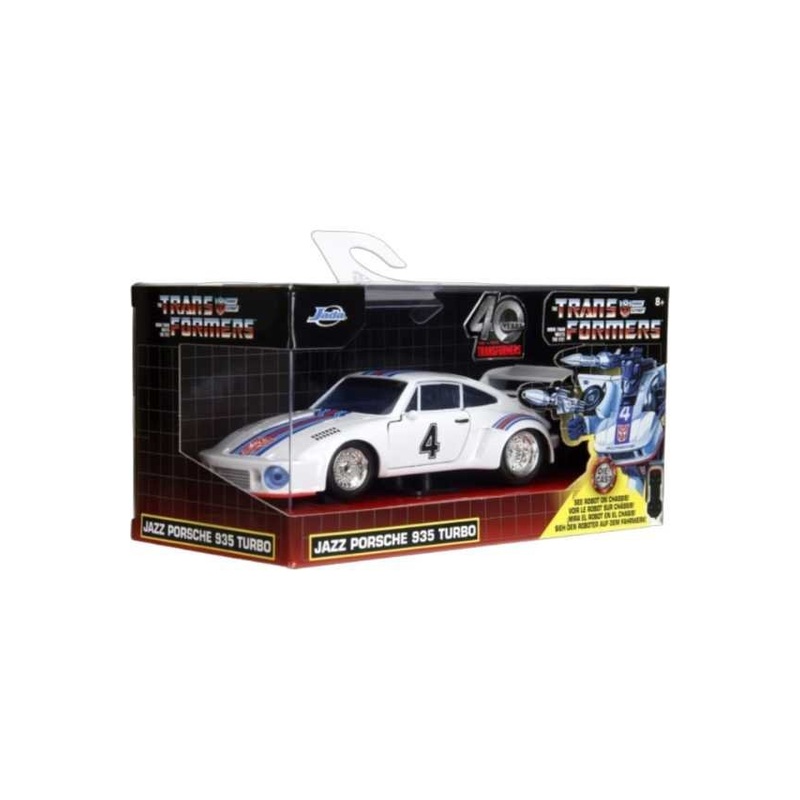 Exclusive Jada jazz Porsche 935 turbo Trans formers (box damage car mint condition)