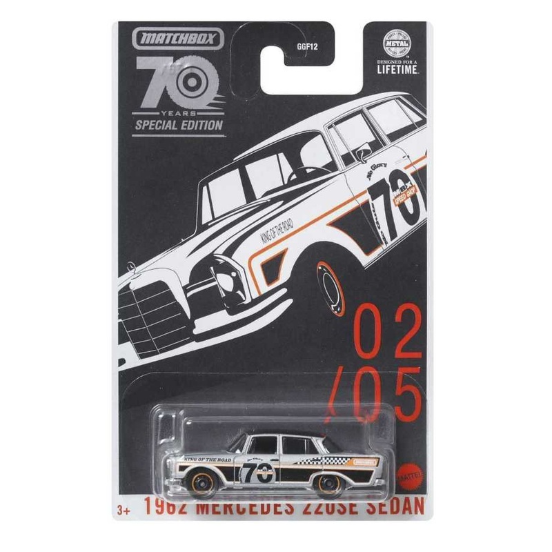 EXCLUSIVE Matchbox 1962 Mercedes Benz 220 SE