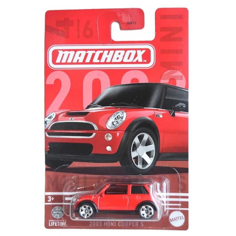 EXCLUSIVE Matchbox 2003 Mini Cooper S