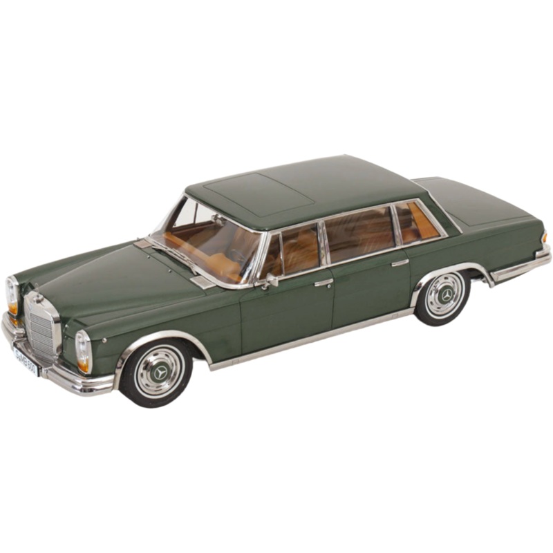 KK Scale 1963 Mercedes-Benz S-Class 600 Pullman SWB (W100) Green Metallic 1:18