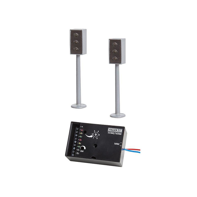LED Traffic lights with electronics 2x 