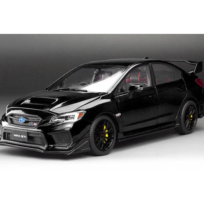 Sun-Star 2018 Subaru Impreza STi (S207) Custom Version Black Metallic 1:18