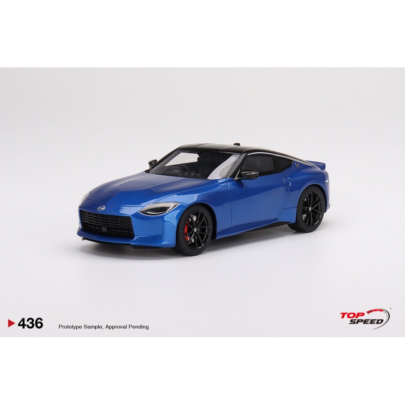 Topspeed 1:18 Nissan Fairlady Z Version ST 2023 Seiran Blue RHD