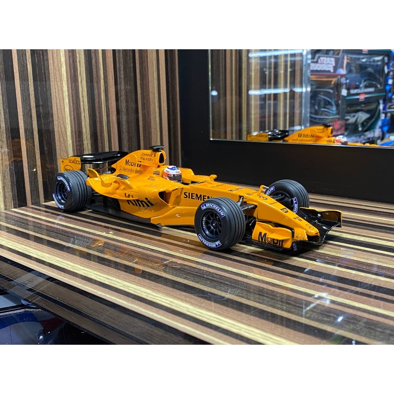 McLaren Mercedes MP4-21 Kimi Raikkonen Interim Livery 2006 Formula 1 Minichamps