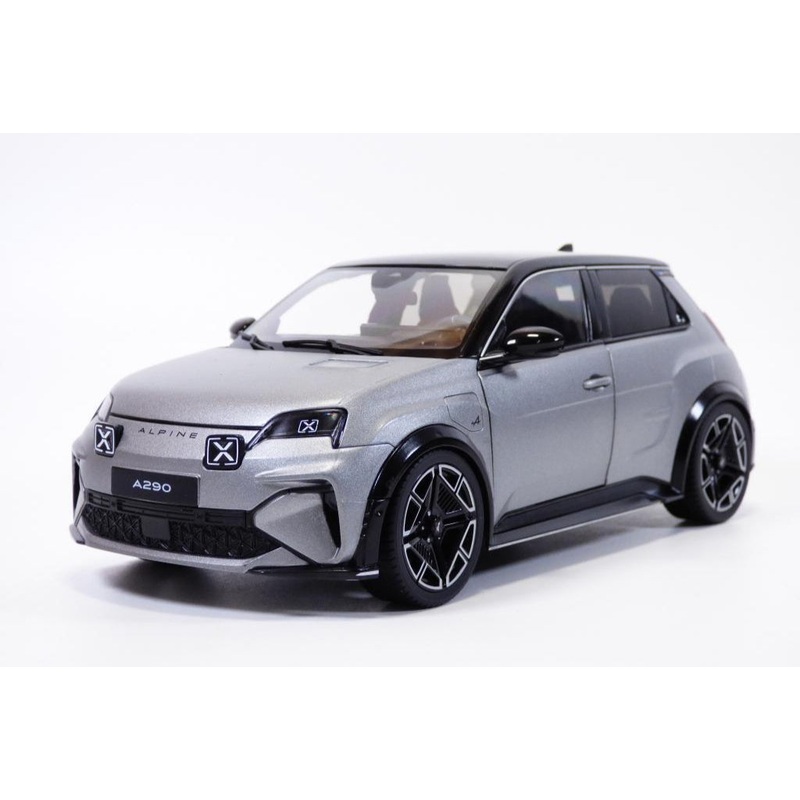 Norev 2025 Alpine A290 GT Matte Tornado Grey 1:18