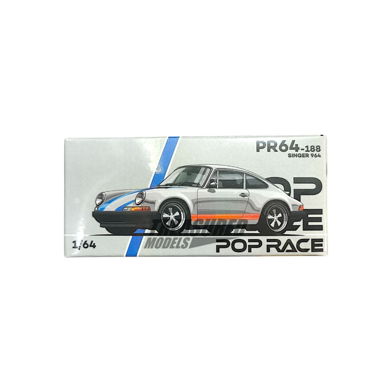 Pop race PR-64 -188 Singer 964 1:64 Scale