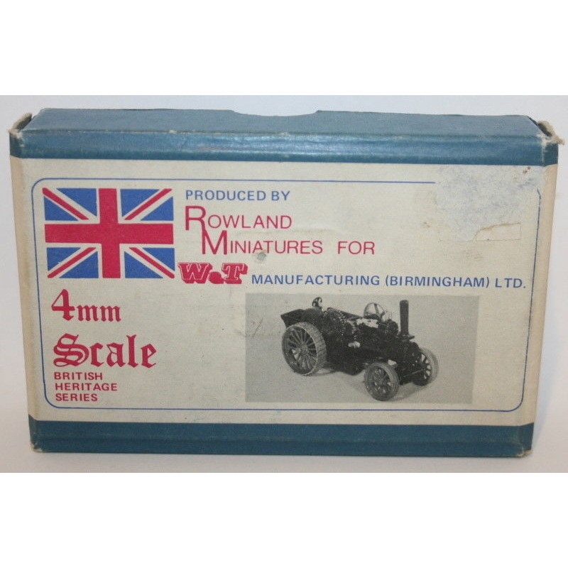 Rowland Miniatures W&T 4MM Scale White Metal Kit - B4 - Road Vehicle Kit