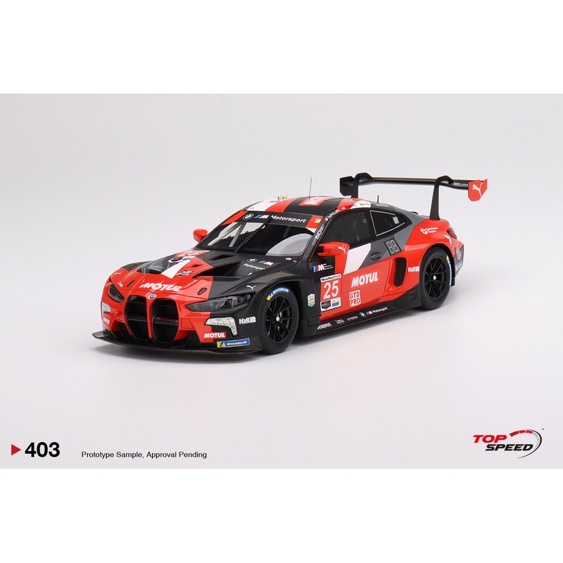 Topspeed 1:18 BMW M4 GT3 #25 BMW Team RLL 2022 IMSA Daytona 24 Hrs