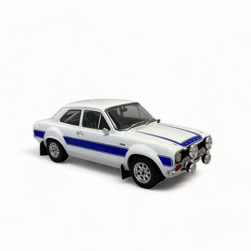 Triplenine Ford Escort MK1 Road Car - White (1/18 Scale)