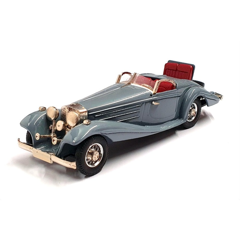 Western 1/43 Scale WMS1X - 1938 Mercedes Benz Type 540K - Grey Open Dickie