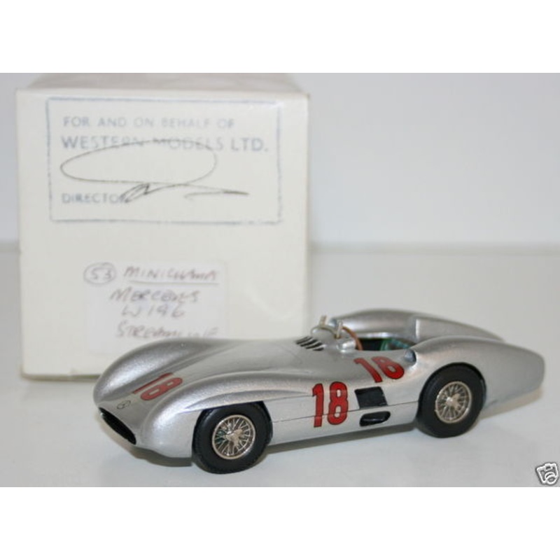 WESTERN MODELS MIKE STEPHENS 1st PROTOTYPE MODEL MINICHAMPS MERCEDES W196 S/LINE