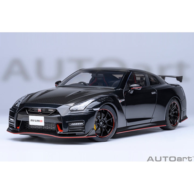 AUTOart 2022 Nissan Skyline GT-R (R35) Nismo Special Edition Meteor Flake Black Pearl 1:18