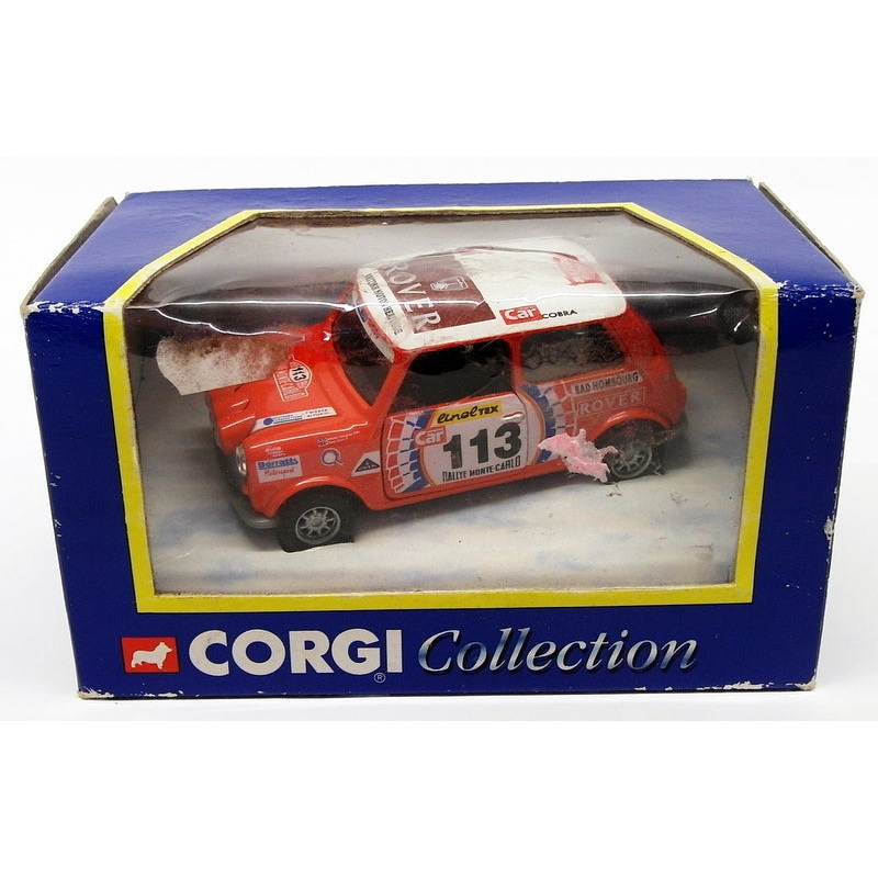 Corgi 1/36 Scale Model Car 04406 - Mini 1996 Monte Carlo - #113 Tony Dron