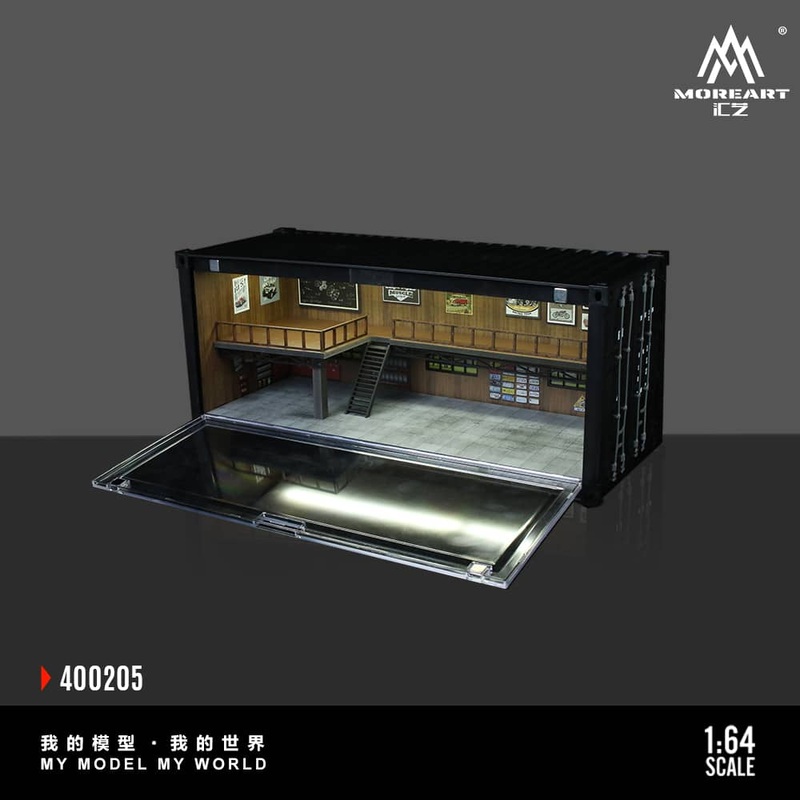 [ETA:  Aug 2025 ] MoreArt 1/64 ABS Container - Showroom (MO400205)