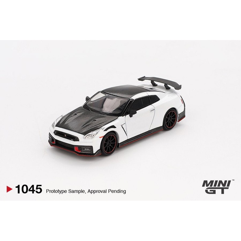 [ETA:  Nov 2025 ] Mini GT 1/64 Nissan GT-R Nismo 2024 Brilliant White Pearl