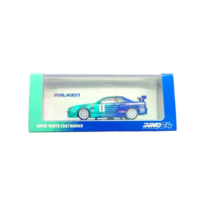 EXCLUSIVE Falken Nissan Skyline GT-R (R34) Super Taikyu 2001 Winner