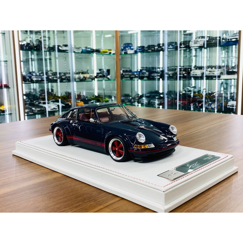 Ivy Model Porsche 911 Singer  1/18 Resin Model, Abret Blue, Limited to 50 Units