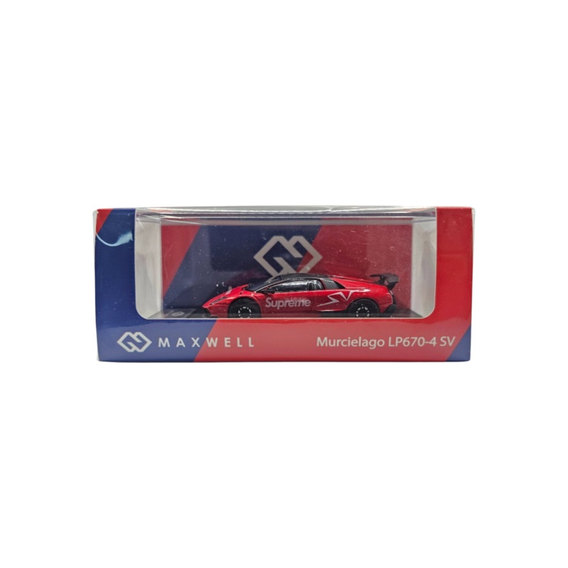 Maxwell Models Murcielago LP670-4 SV Premium Diecast 1:64 Scale (With Acrylic Case)