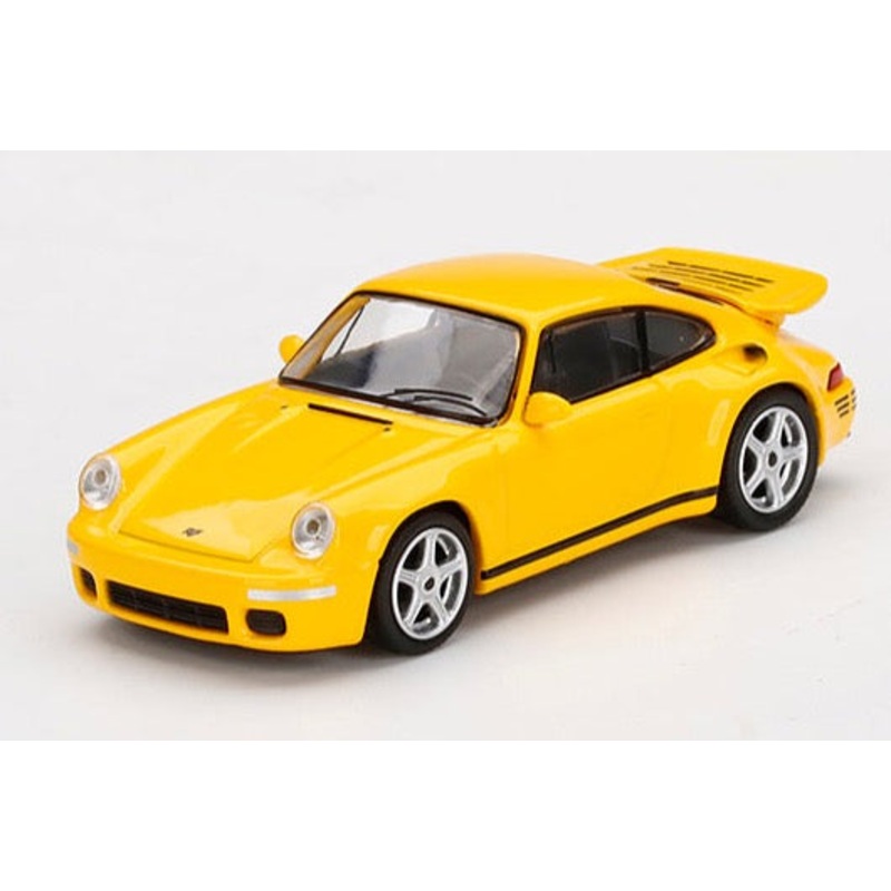 Mini GT 1/64 RUF CTR Anniversary (Blossom Yellow) ***in clamshell blisters***
