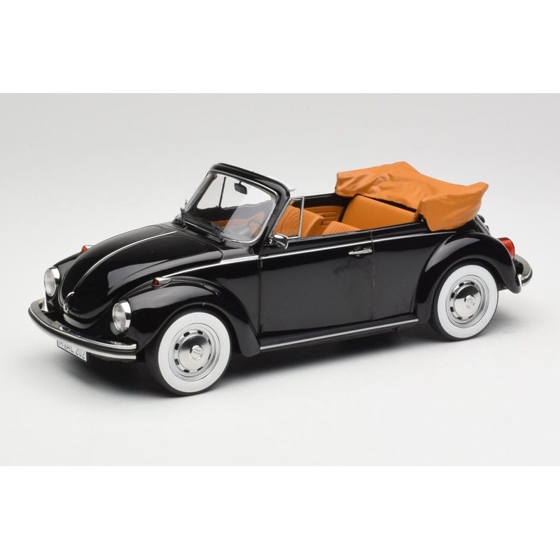 Norev 1972 VW Beetle (Bug) 1303 Cabriolet Black 1:18