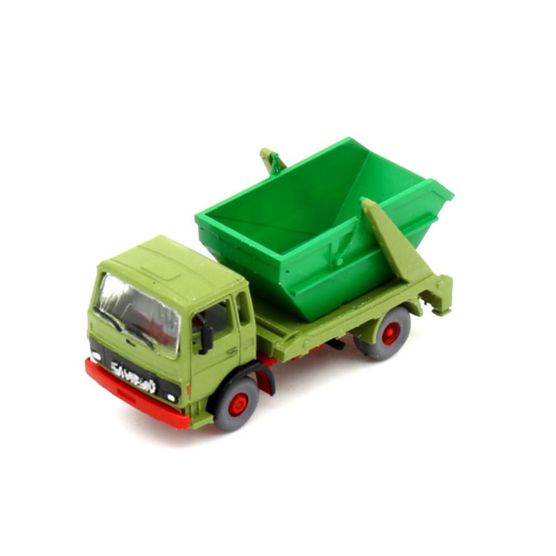 Ready-made truck Saviem JP 11 Skiploader  Green