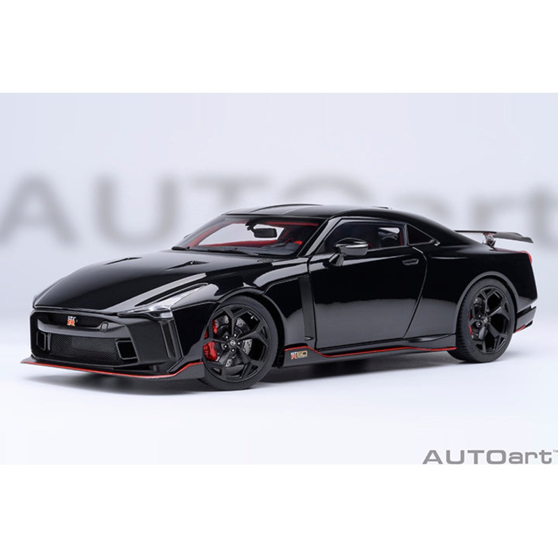 AUTOart 2020 Nissan GT-R (R50) by Italdesign Black w/ Matte Black & Red 1:18